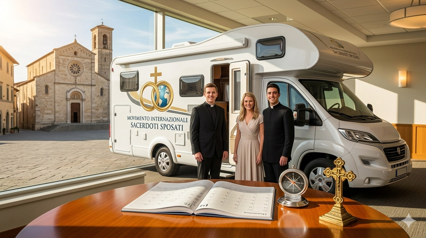 Camper missione itinerante Movimento Sacerdoti Sposati
