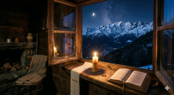 Il nostro cero, quello dei sacerdoti sposati. è acceso aspettando il giorno di Pasqua