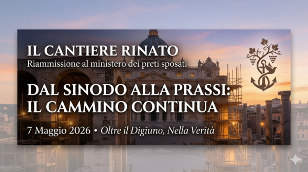 Impegno cammino riammissione preti sposati nella Chiesa