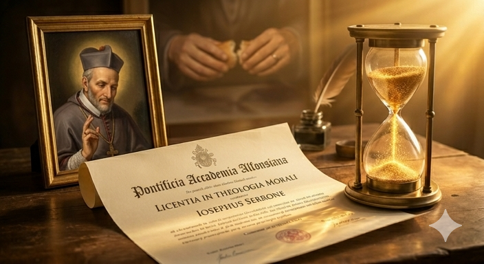 Licenza in Teologia Morale di don Giuseppe Serrone