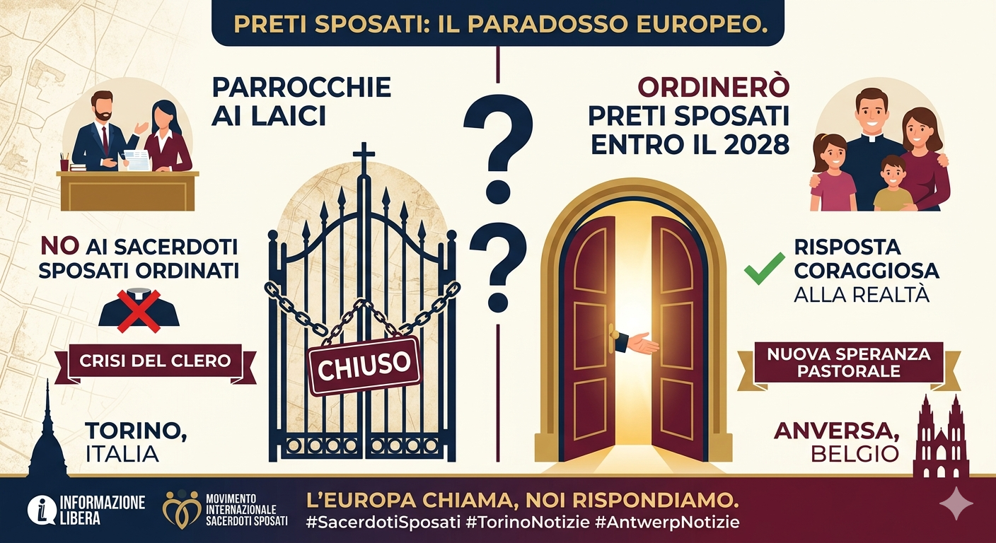 A torno no ai preti sposati. Bergio con anversa apre